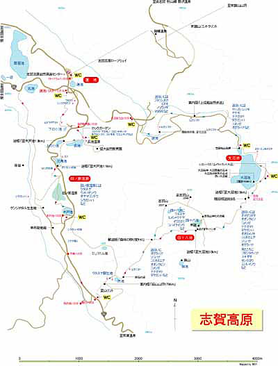 北信濃（志賀高原）map